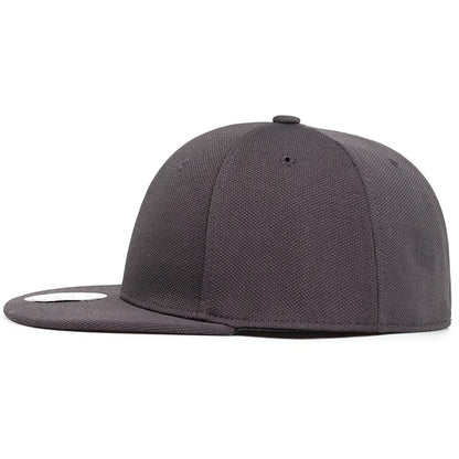 Not Adjustable Back Closed Snapback Caps Men Quality Hip Hop Fitted Hats Adult Solid Color Baseball Hats