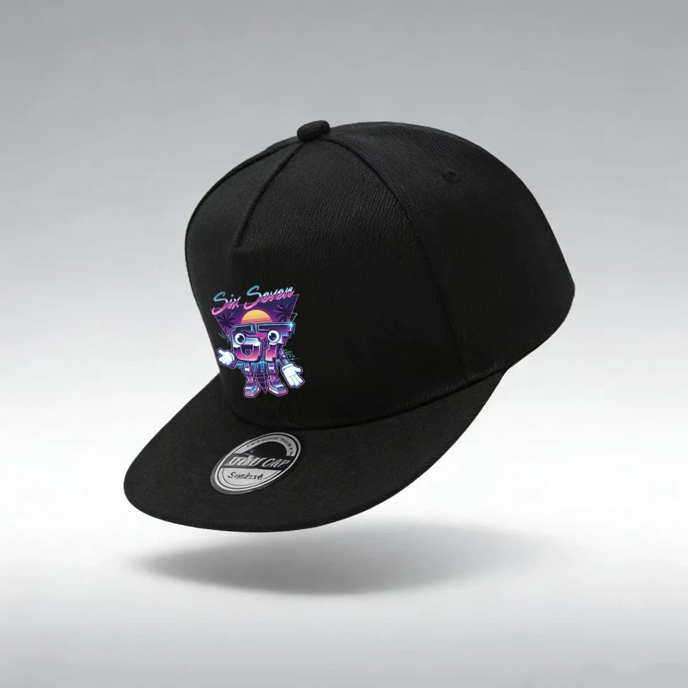 1/2PC67 Robot Patterned Baseball Cap