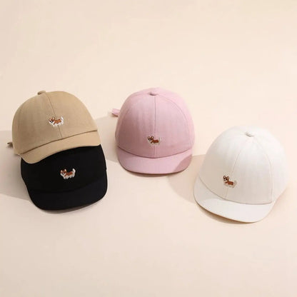 Cute Animal Embroidered Baby Baseball Hat Kids 1-3 Years