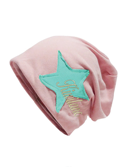 Cotton Knitted Cold Hat Female Internet Celebrity Versatile College Style Pile Hat