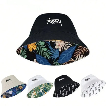Embroidered Printed Fisherman Hat Men And Women