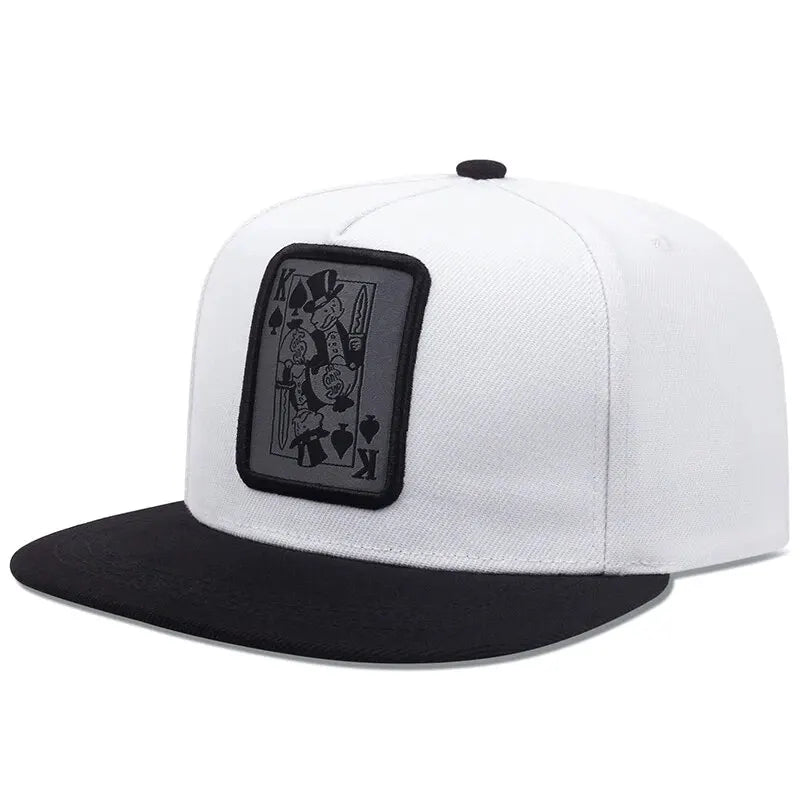 Baseball Hip Hop Caps For Men Women Snapback Playing Card