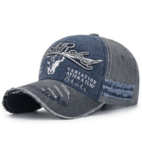 A - Navy Blue - Grey