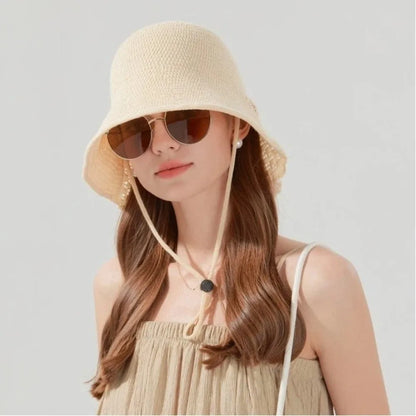 Fashion Breathable Sun Hat Small Shawl UV Protection Fisherman Hat