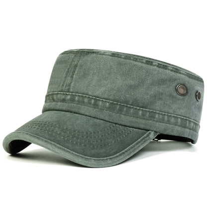 Unisex Solid Color With Pores Series Flat Top Baseball Caps