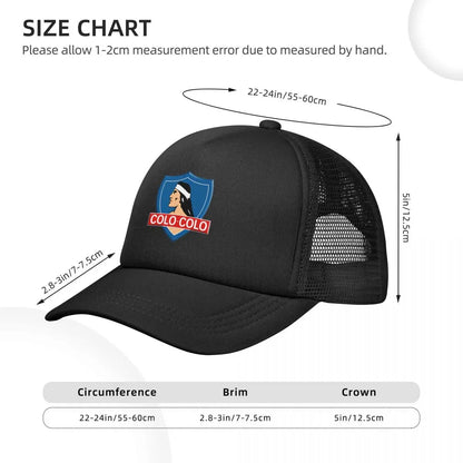 My City My Colours Santiago Chile Colo-Colo Baseball Cap