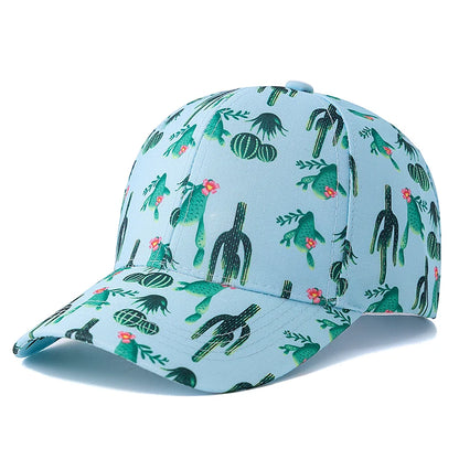 Unisex Summer Baseball Cap Fruit Print Men Women Cap