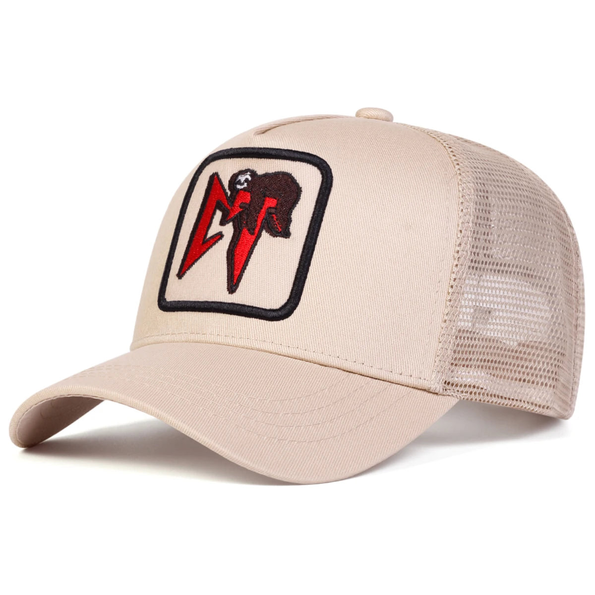 Unisex M Letter Koala Embroidery Baseball Net Caps Spring and Summer