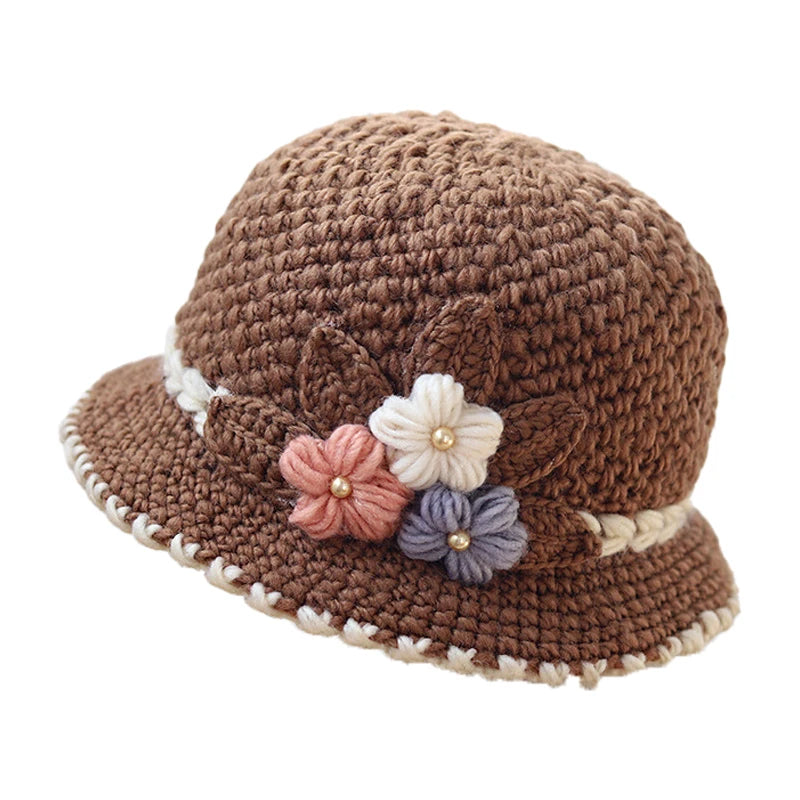 Knitted Hat Women's Autumn And Winter Wool Hat Classic Winter Women's Hat