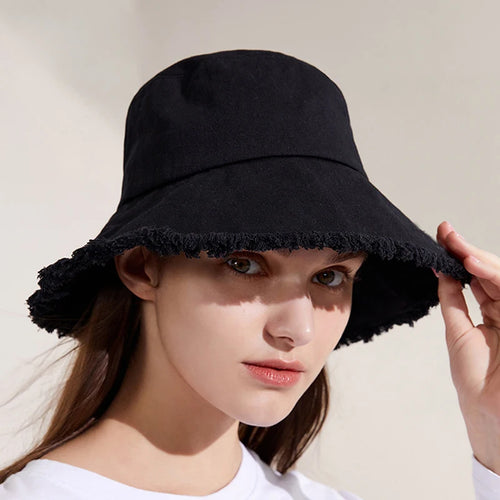 Summer Female Burrs Bucket Hats Harajuku Bucket Hat