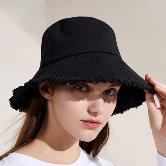 Summer Female Burrs Bucket Hats Harajuku Bucket Hat