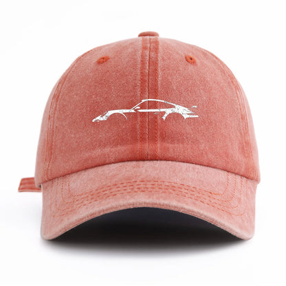 1pc 911 Print Washed Baseball Cap for Adults
