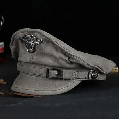 Navy Peaked Sailor Cap Men Women Spring Army Hat