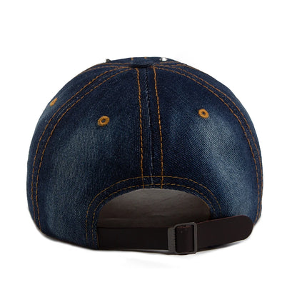 Denim Cloth Baseball Cap Women Fashion Vintage Snapback