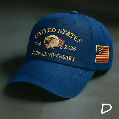 United States 250th Anniversary Hat Printed Baseball Cap