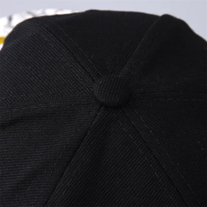 Cross Border Hot Selling in Europe and America Compton Baseball Cap Korean Style Brim Camouflage Hat