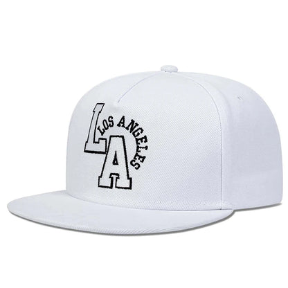 Letter Embroidery Baseball Cap Los Angeles Hip Hop Snapback Hat for Men Women Adult Sports