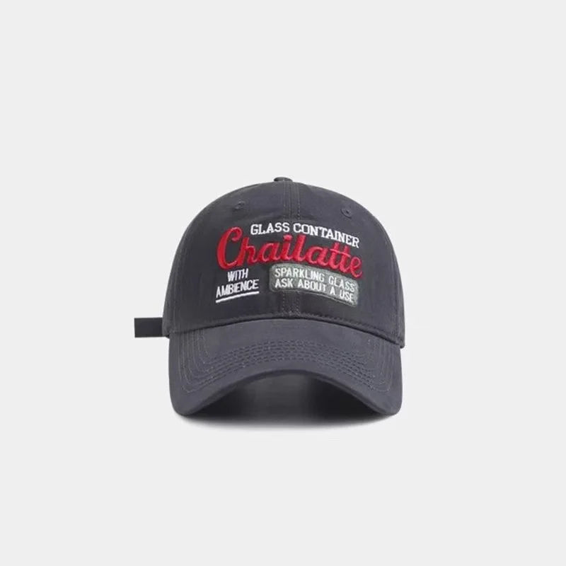 Retro Patchwork Embroidered Baseball Cap