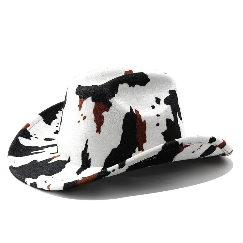 Wishebay Woolen Western Style Wide Brim Cowboy Hat