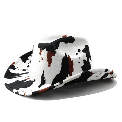 Wishebay Woolen Western Style Wide Brim Cowboy Hat