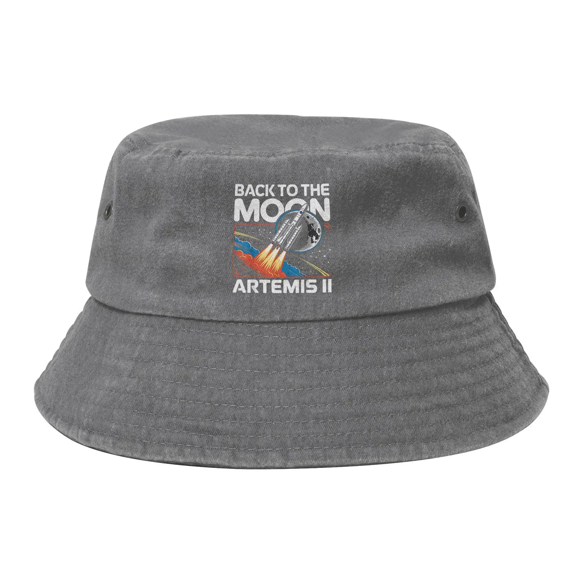 Girl Bucket Hats Artemis II 2026 Travel Headwear Lightweight Outdoor Fishing Hat
