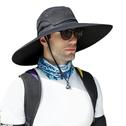 Outdoor Men's and Women's Breathable Summer Fisherman Hat