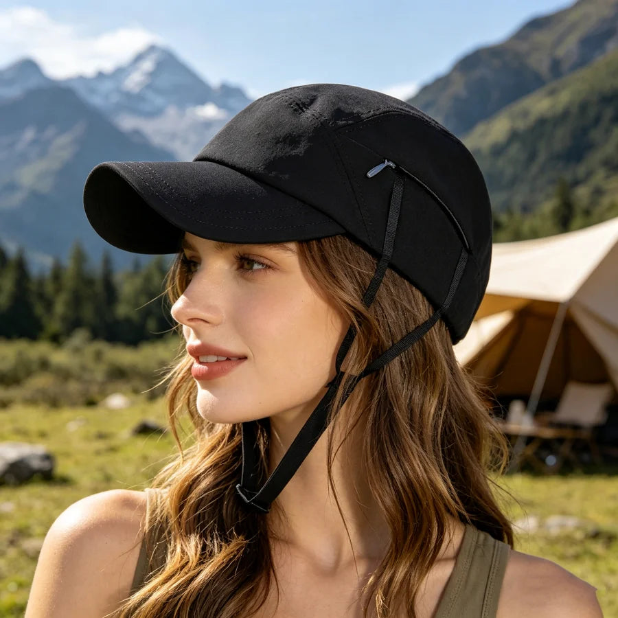 A Quick-Drying Outdoor Sun Protection Baseball Cap