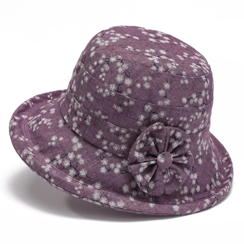 Panama Women's Bucket Basin Fisherman Hat