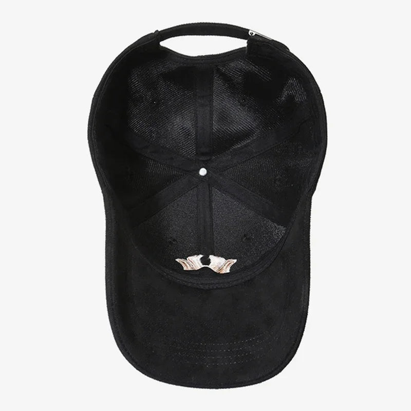 Couple Embroidered Letters Baseball Cap Adjustable Unisex Fashion Matching Sun Hat Trendy Casual Duck Bill Cap