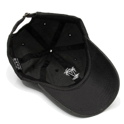 Coconut Tree Embroidery Baseball Cap