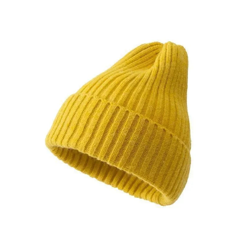 New Beanie Winter For Women Men Boys Girls Crochet Hat Solid Color Unisex