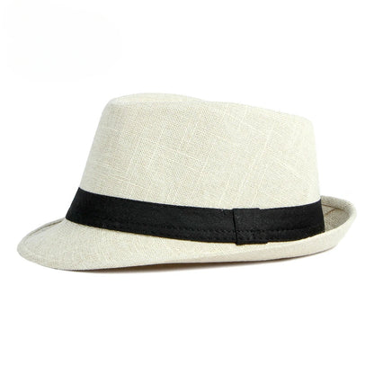 High Quality Men Summer Hats Wholesale British Retro Jazz Hats