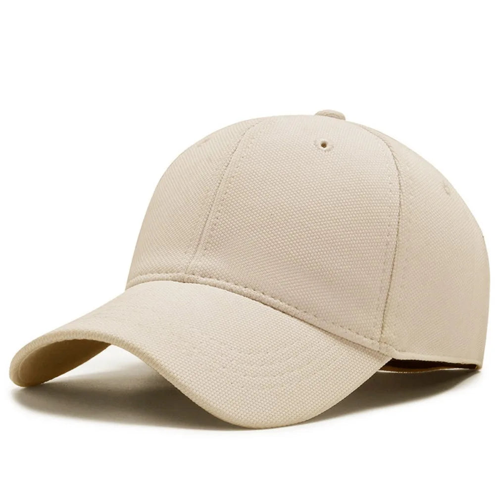 Solid-Color Unisex Breathable Baseball Cap