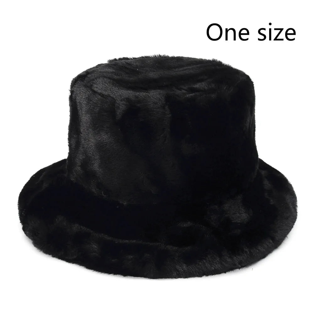 Fashion New Women Bucket Hat Retro Spring Autumn Leopard
