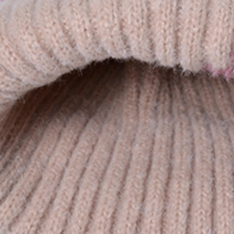 100% Acrylic 9971 Winter Thick And Warm Ear Protection Woolen Hat