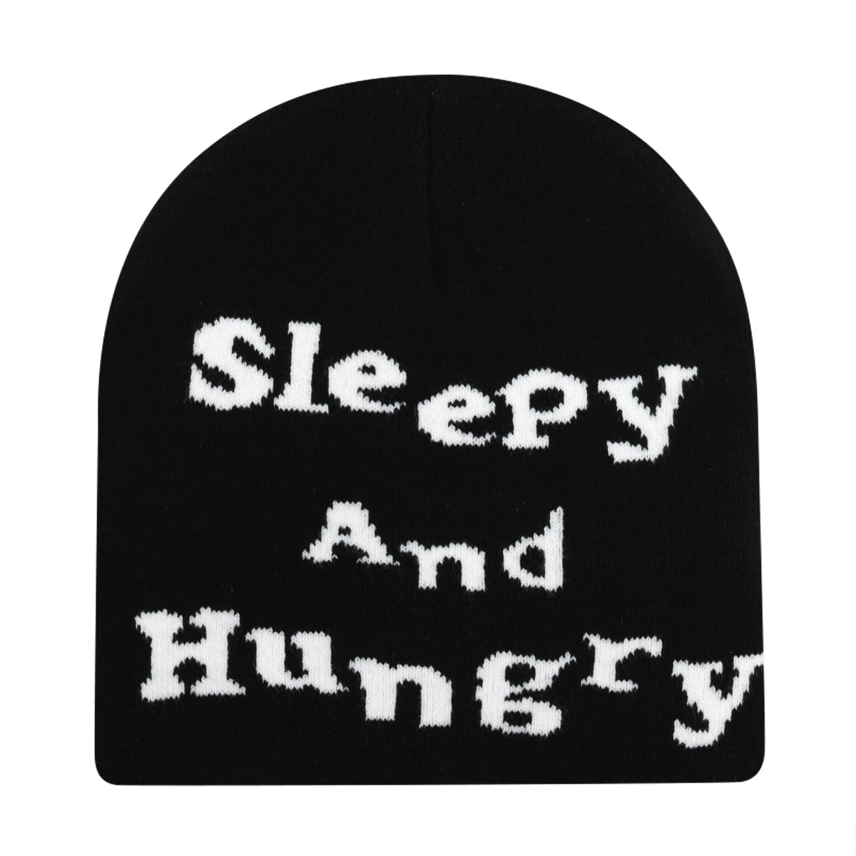 Y2k Letter Butter Knit Hats Skullies Beanies Autumn Winter Warm Hat