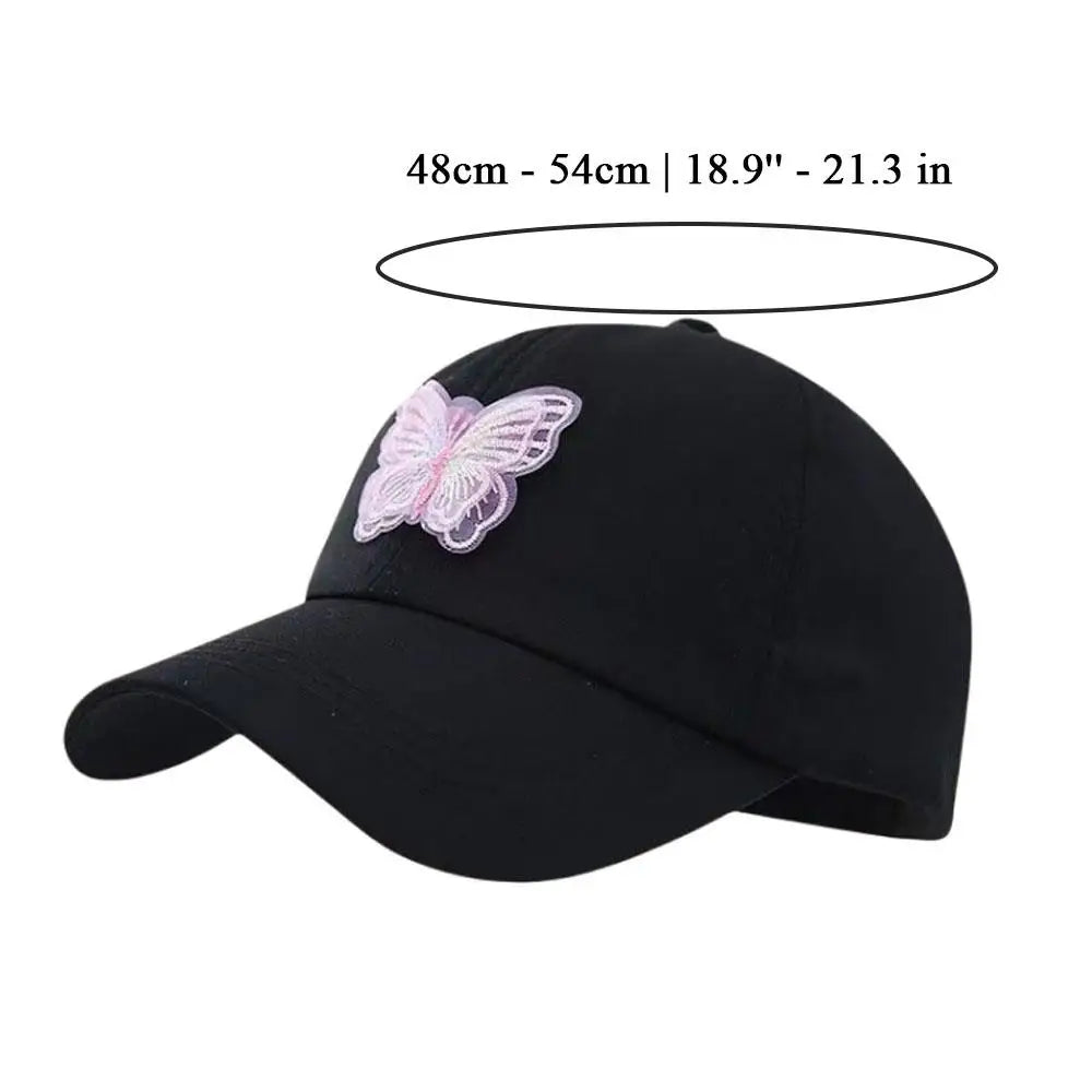 Summer Kids Baseball Caps Sun Protection Hollow High Ponytail Caps