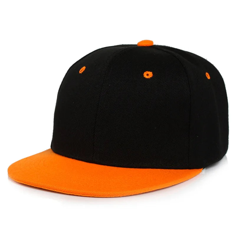 Fashion Unisex Baseball Cap Men Women Hip-Hop Flat-Brimmed Cap