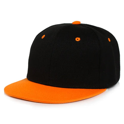 Fashion Unisex Baseball Cap Men Women Hip-Hop Flat-Brimmed Cap