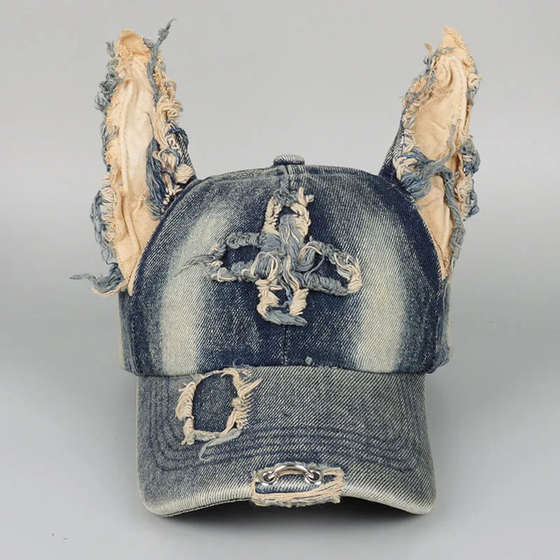Doberman Ears Baseball Cap Women Men Hat