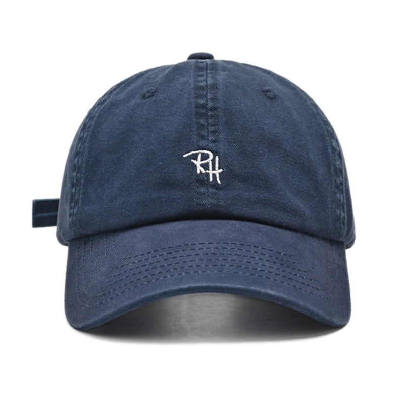 1pcs Simple Letter Baseball Cap Adult Breathable Cotton Sports