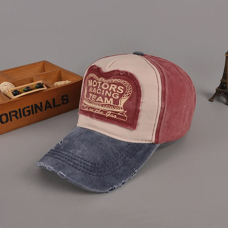 Vintage Washed Cotton Baseball Cap