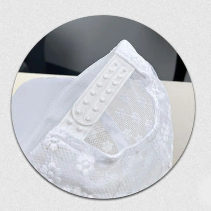 Fashion Embroidery Lace Baseball Cap Adjustable