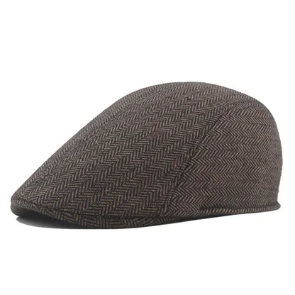 Fashion Men Retro Beret British Hats