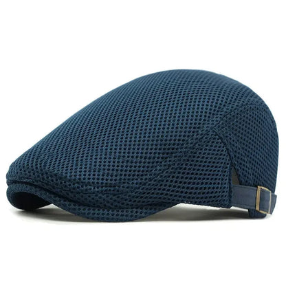 Spring And Summer Polyester Print Newsboy Caps