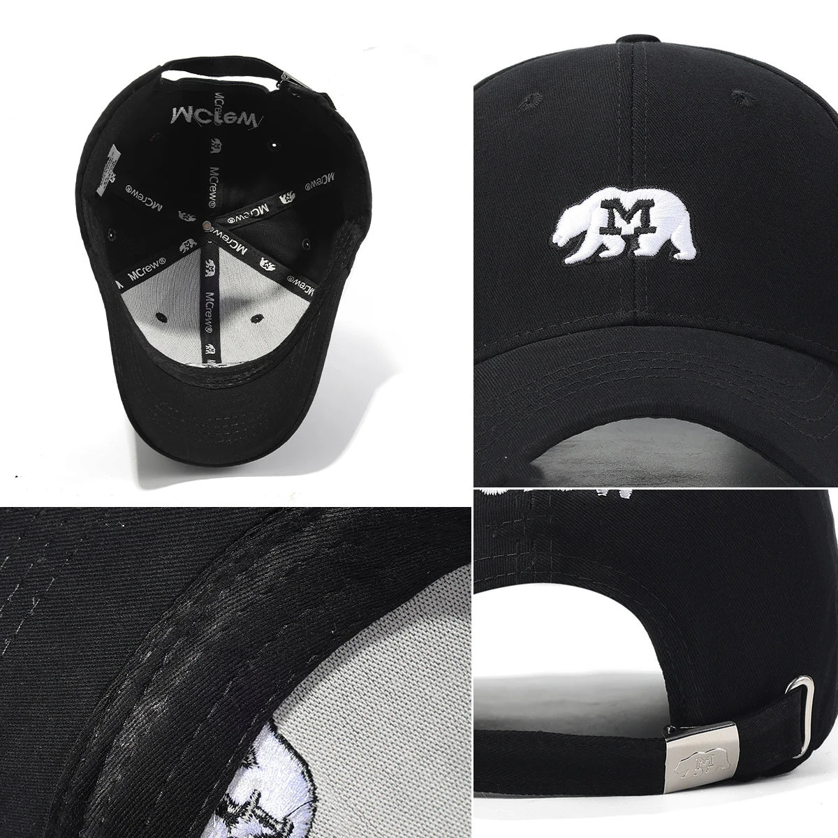 New Four Season Workwear Short-Brim Baseball Cap Breathable Duckbill Hat Outdoor Fishing Sun Hat