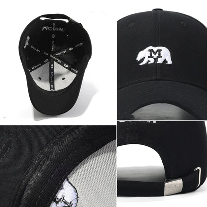 New Four Season Workwear Short-Brim Baseball Cap Breathable Duckbill Hat Outdoor Fishing Sun Hat