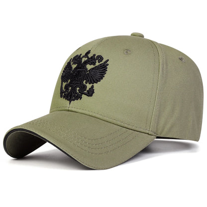 Unisex Double-headed Eagle Embroidery Baseball Caps Spring Autumn