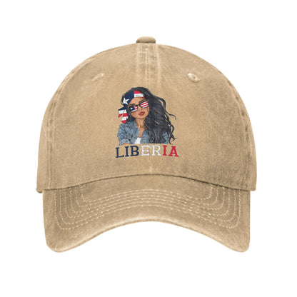 Men Women Liberia Independence Day Caps