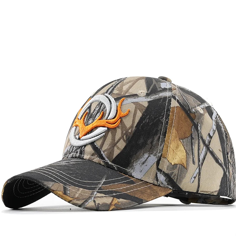 Antler Element Camouflage Baseball Cap